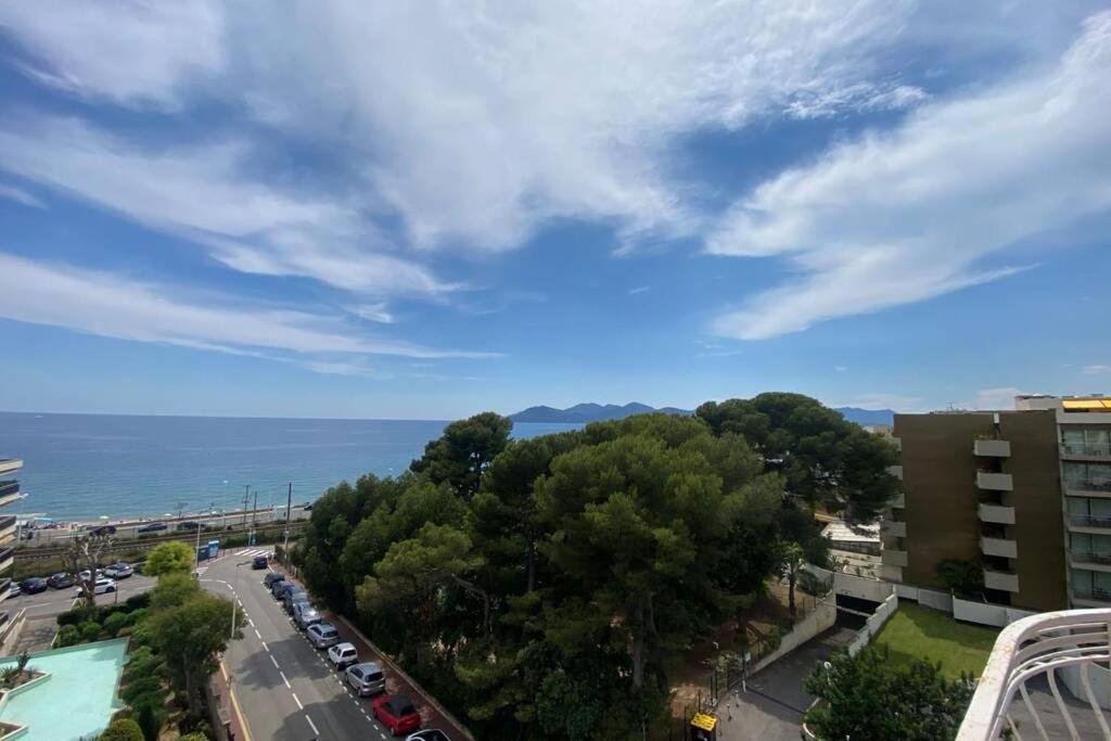 C060-Bel Appartement Avec Vue Mer - Picaud Cannes Dış mekan fotoğraf